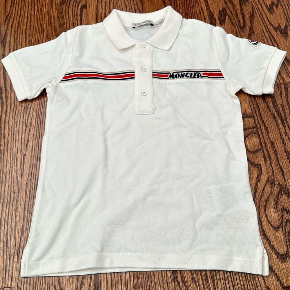 Moncler polo size 8